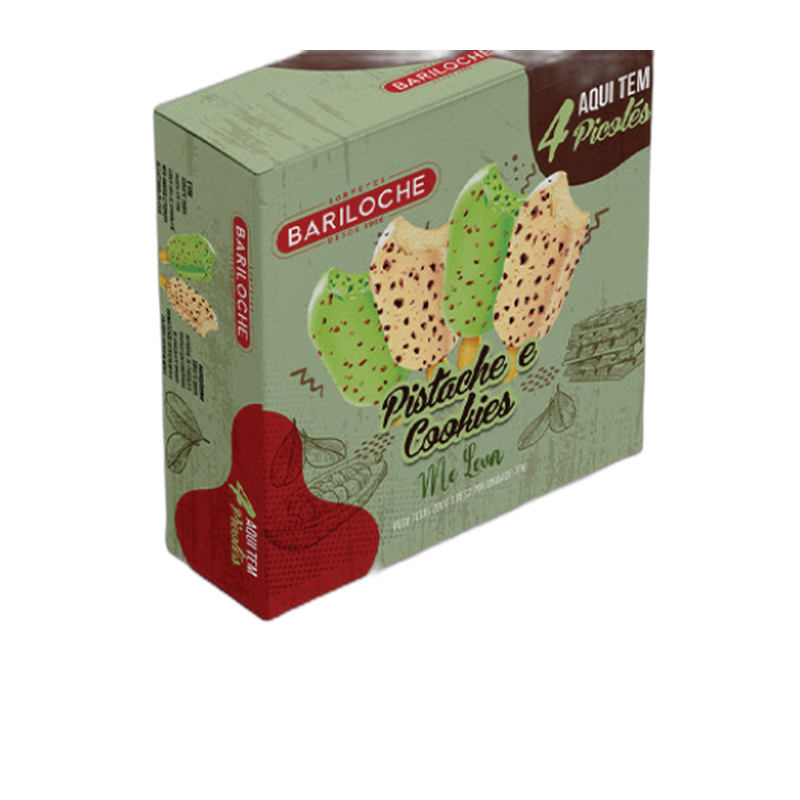 Sorvete Me Leva Pistache e Cookies 180g