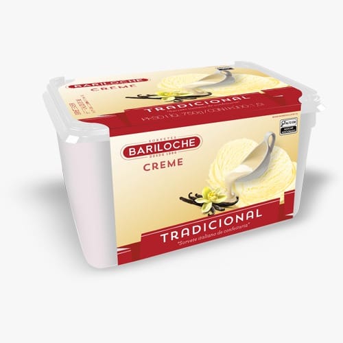 Sorvete Tradicional Creme 1,5L